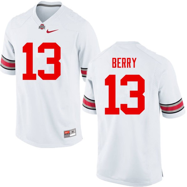 Ohio State Buckeyes #13 Rashod Berry Men University Jersey White